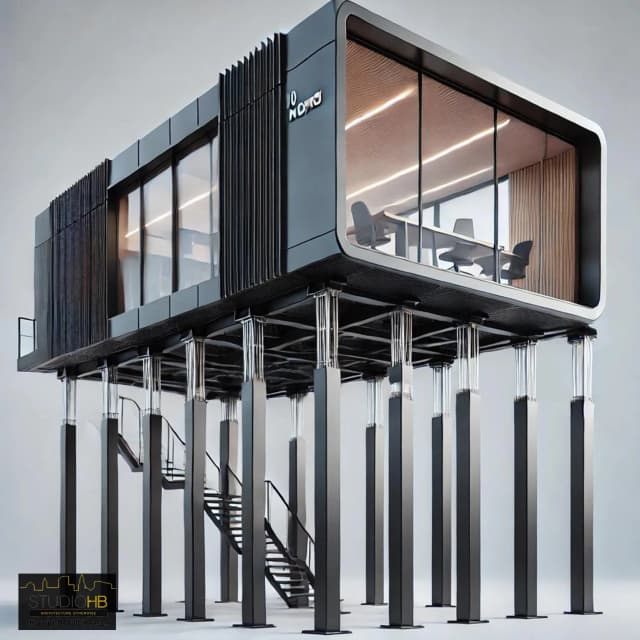 Projet d'élaboration de bureaux modulables - 10NORD media 10