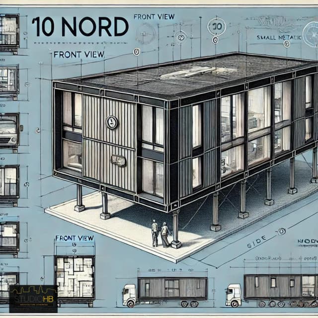 Projet d'élaboration de bureaux modulables - 10NORD media 5