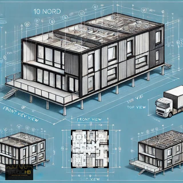 Projet d'élaboration de bureaux modulables - 10NORD media 7