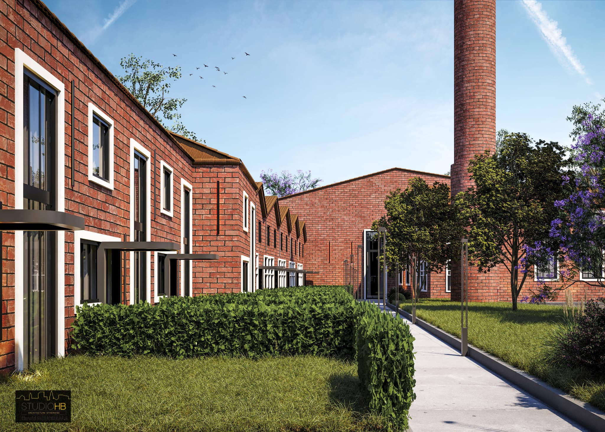 Programme de 55 logements individuels, 6 lofts et d'une maison d'artiste media 1