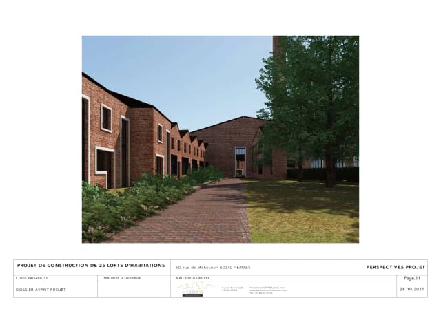 Programme de 55 logements individuels, 6 lofts et d'une maison d'artiste media 16