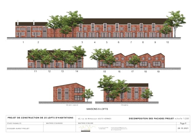 Programme de 55 logements individuels, 6 lofts et d'une maison d'artiste media 18