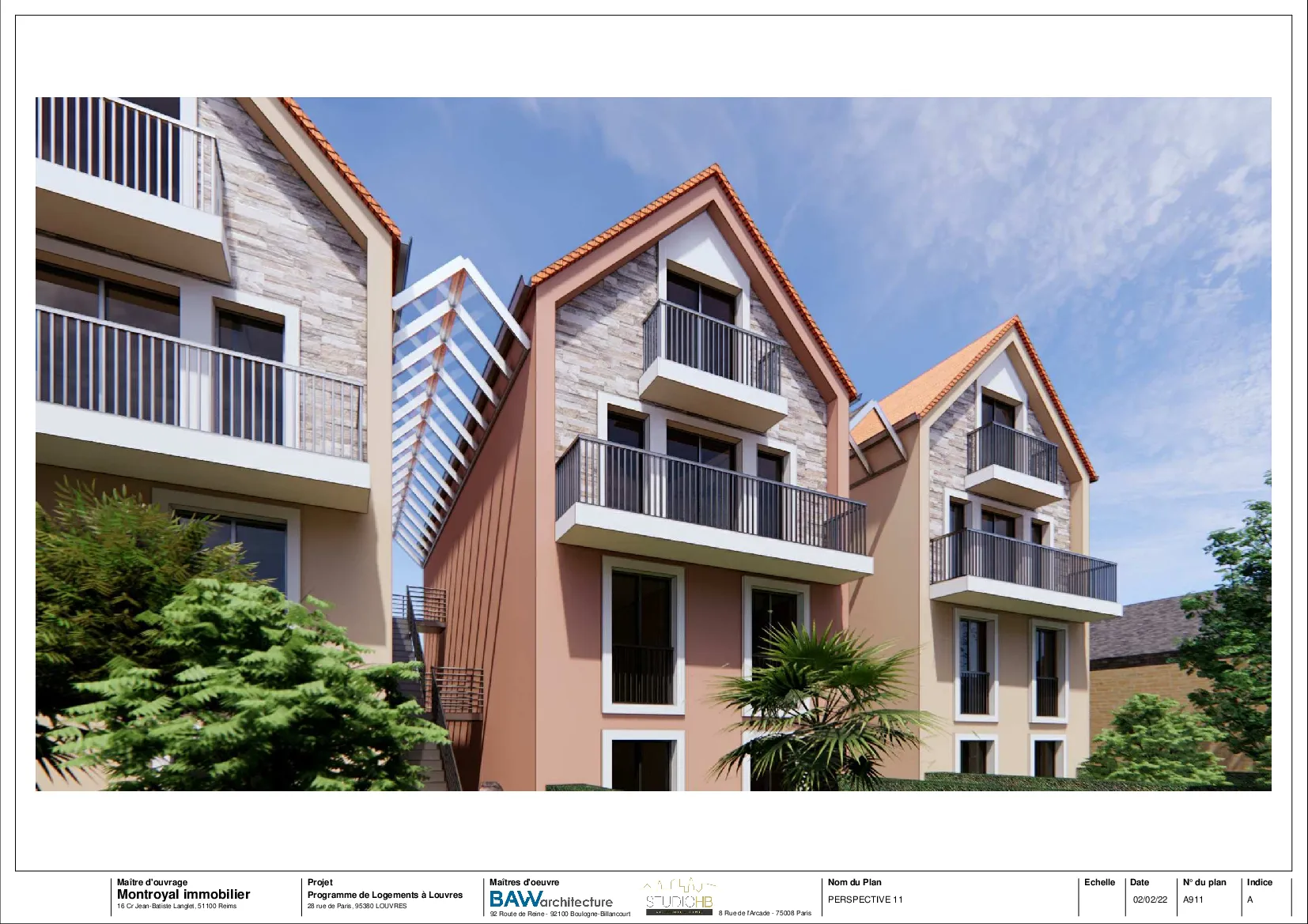Programme de 166 appartements - Louvres media 2