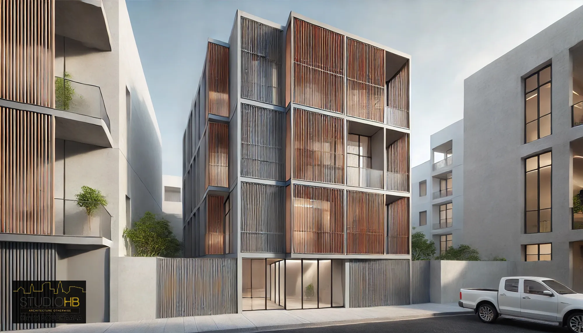 Conception de la surélévation d'un immeuble media 1