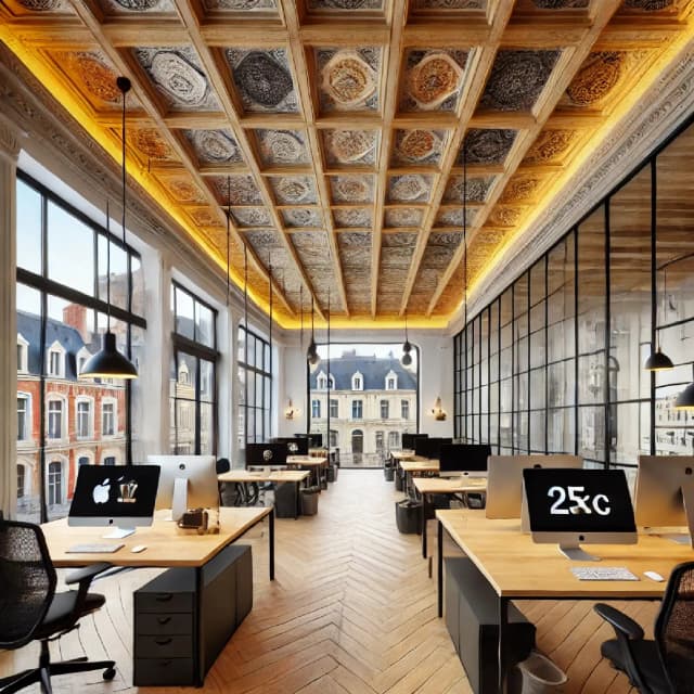 Conception et réhabilitation de bureaux media 15