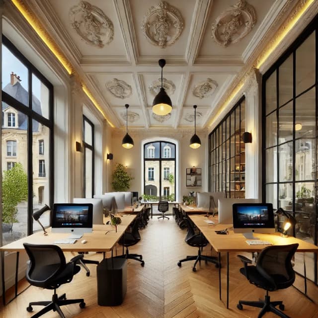 Conception et réhabilitation de bureaux media 22