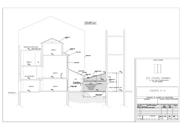 Conception et réhabilitation de bureaux media 23