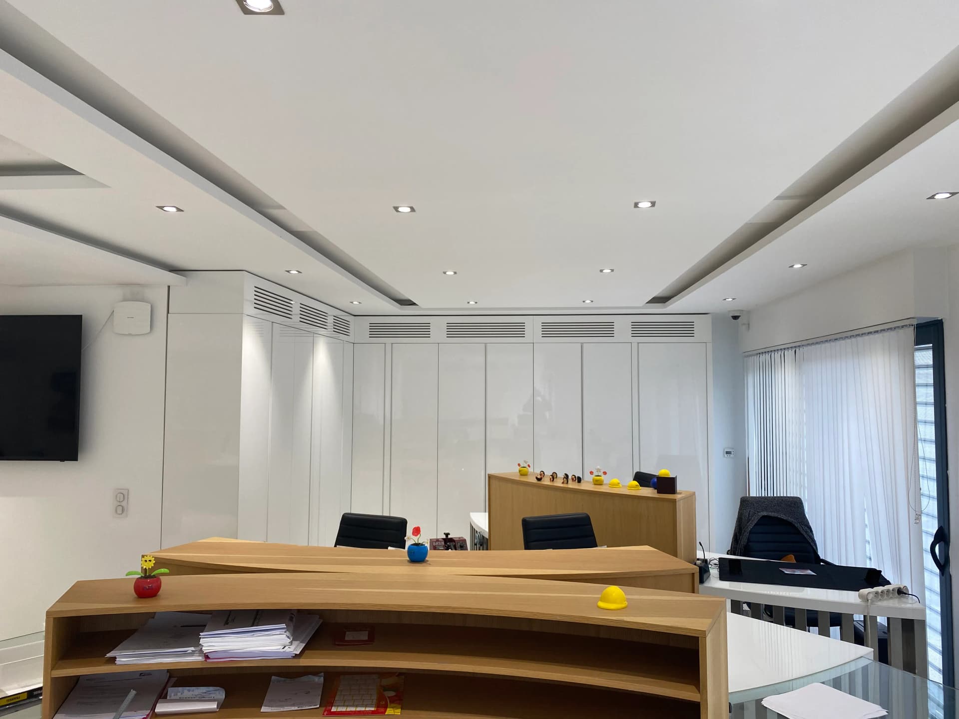 Bureau vue horizontale