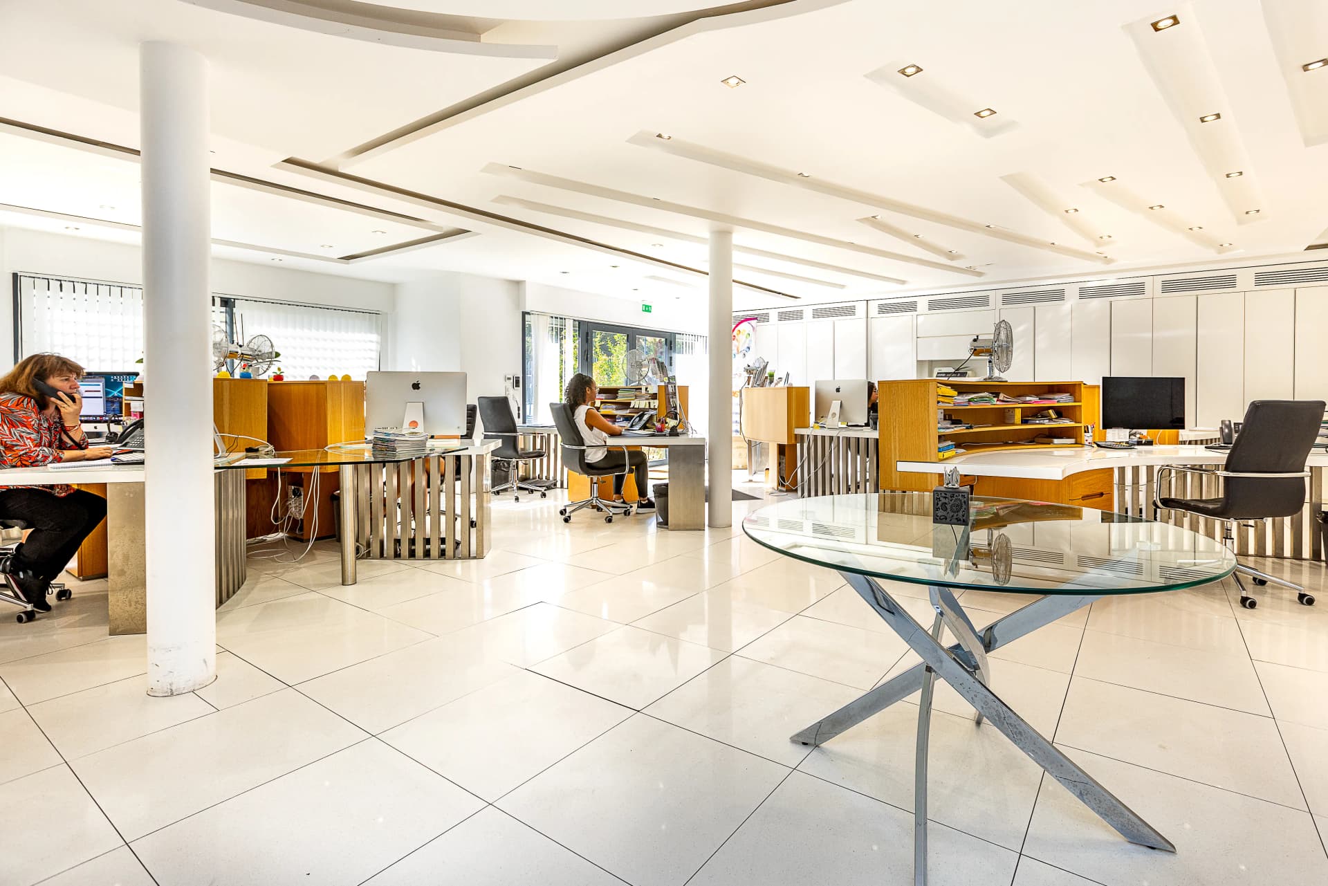 Bureaux vue large