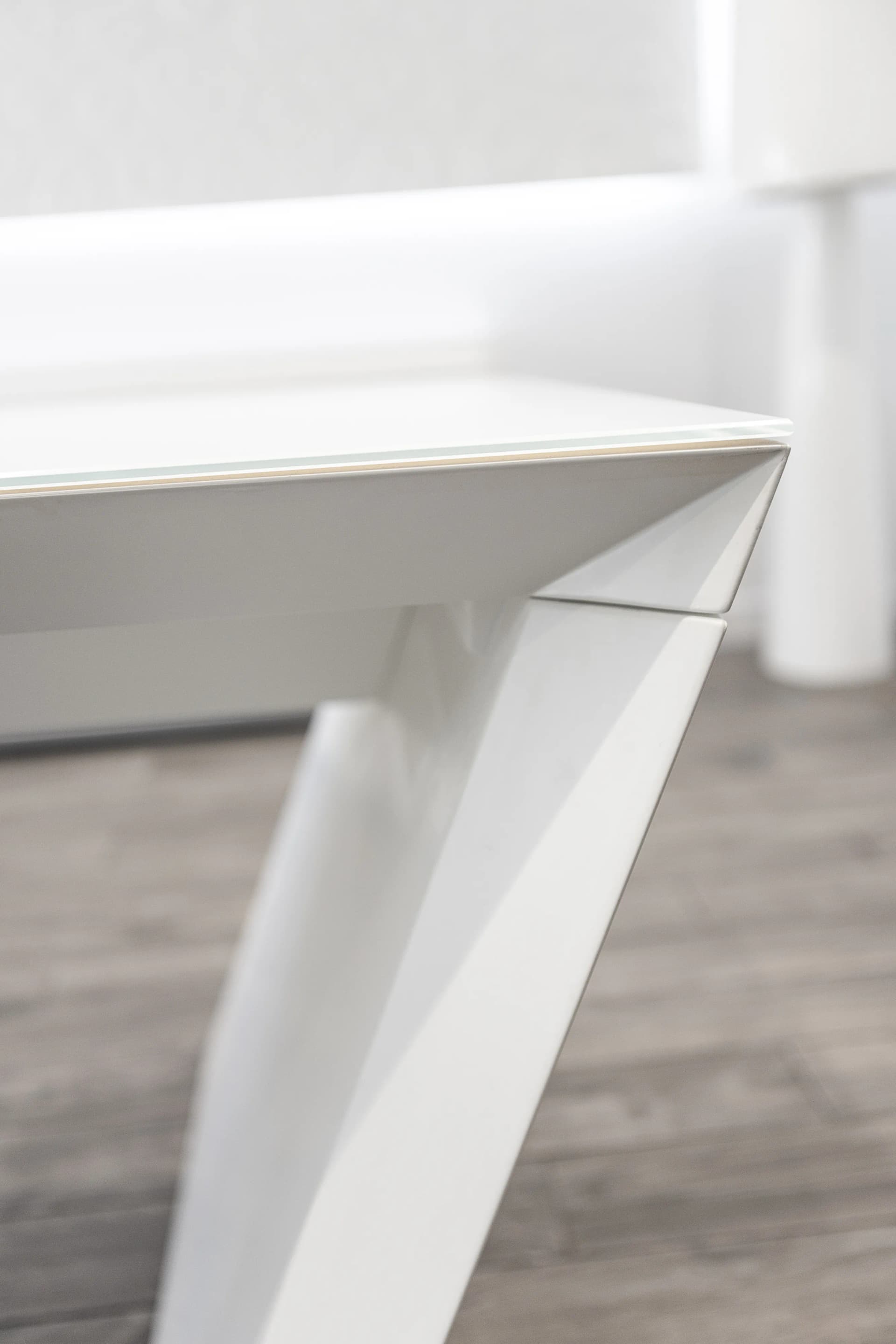 Gros plan angle bureau