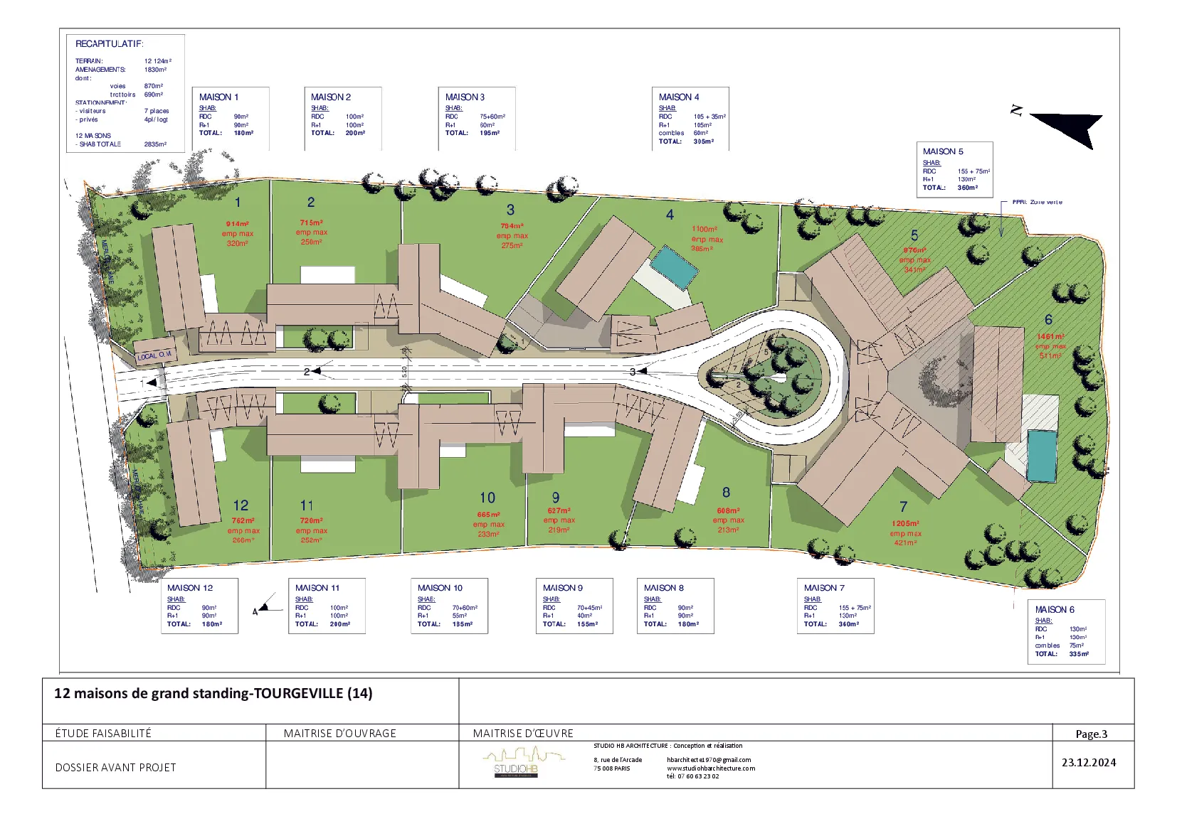 Programme de 12 maisons individuelle de luxe media 2