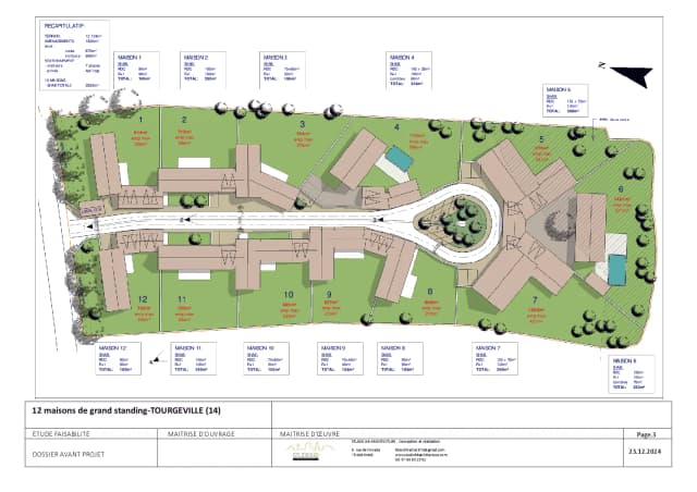 Programme de 12 maisons individuelle de luxe media 2