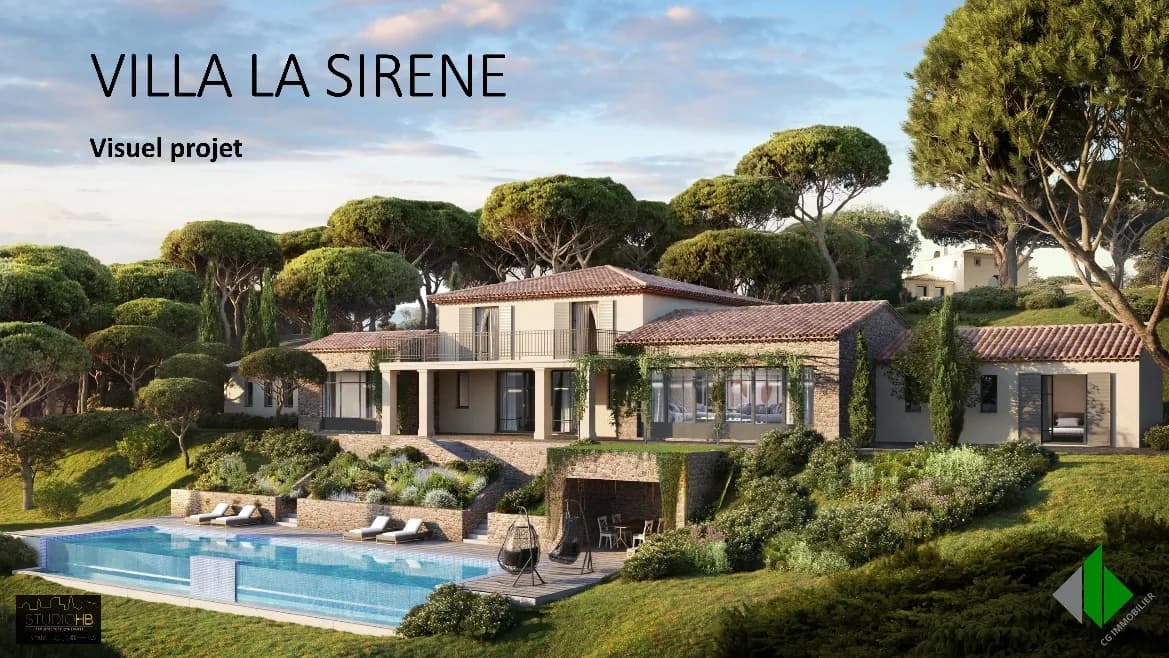 Conception et réalisation de 4 maisons individuelles - Saint-Tropez cover