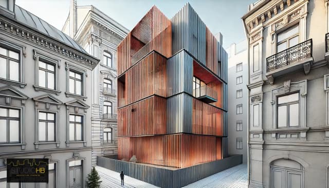 Conception de la surélévation d'un immeuble media 3