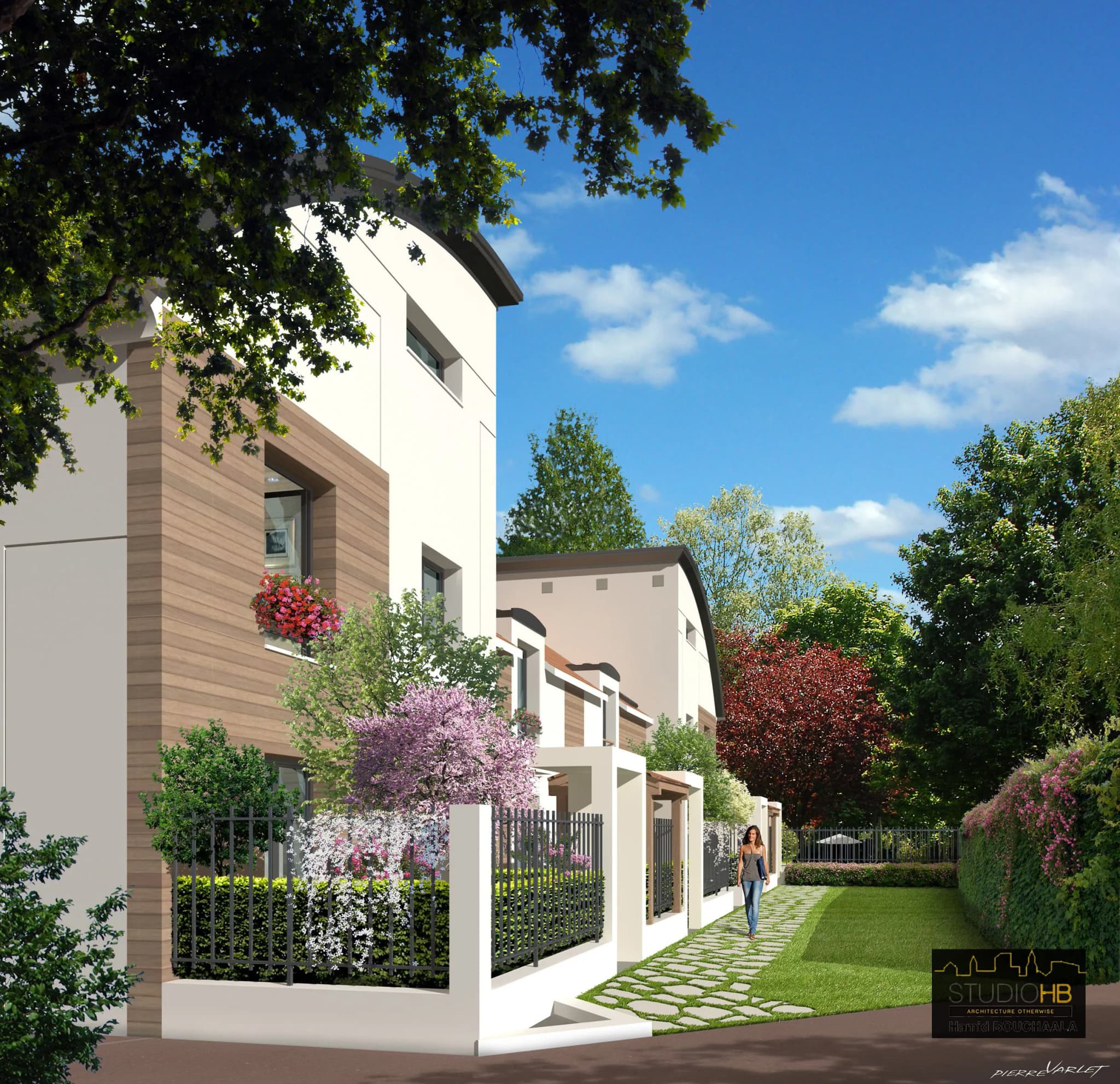 Réalisation de 8 maisons et de 6 appartements - MONTAIGNE IMMOBILIER media 2