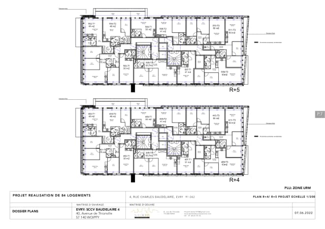 Réalisation de 84 logements - FP INVEST media 77