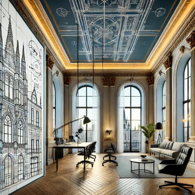 Conception et réhabilitation de bureaux media 8