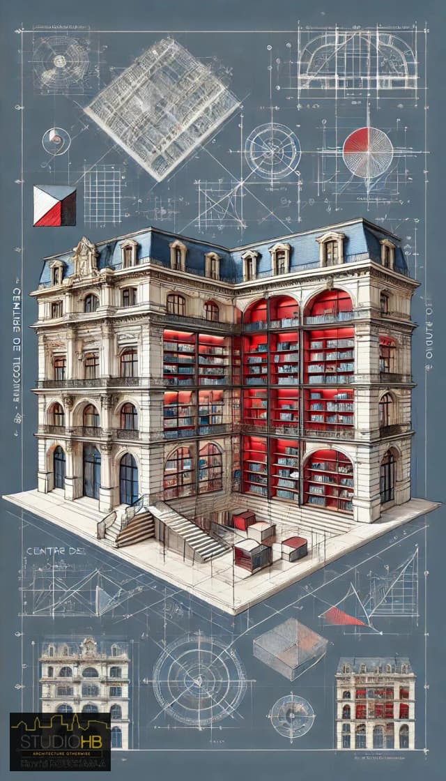 Projet d'un centre de lecture - Fondation AIAA media 7