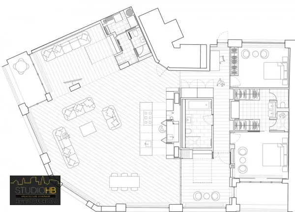 Appartement SIX - Réhabilitation complète media 9