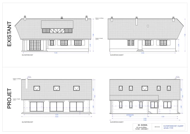 Réhabilitation et agrandissement d'un corps de ferme media 10