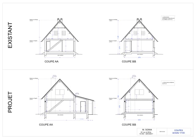 Réhabilitation et agrandissement d'un corps de ferme media 8