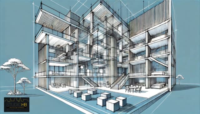 Réalisation d’un ensemble de bureaux au sein d'un volume bâti Haussmannien media 19