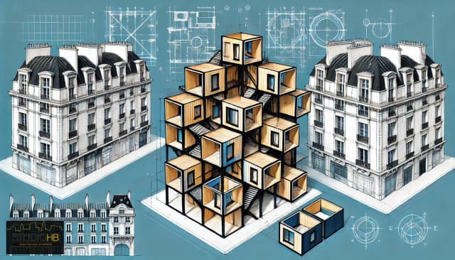 Réalisation d’un ensemble de bureaux au sein d'un volume bâti Haussmannien media 31