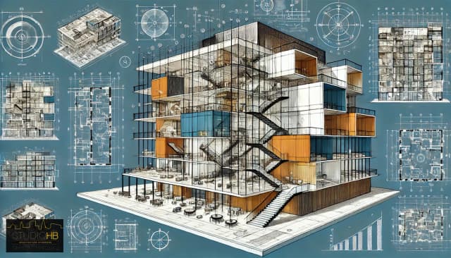 Réalisation d’un ensemble de bureaux au sein d'un volume bâti Haussmannien media 36
