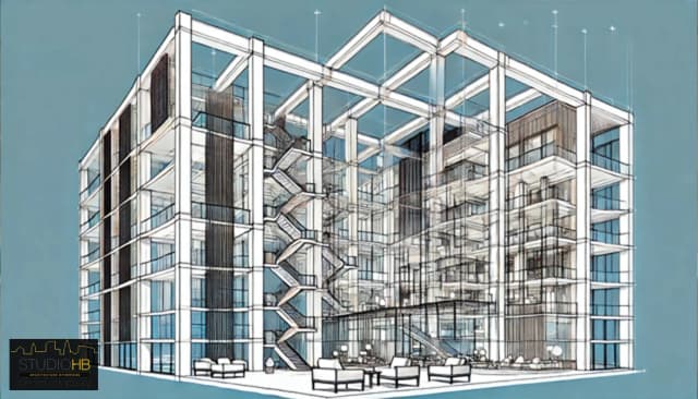 Réalisation d’un ensemble de bureaux au sein d'un volume bâti Haussmannien media 45