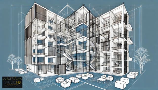 Réalisation d’un ensemble de bureaux au sein d'un volume bâti Haussmannien media 53