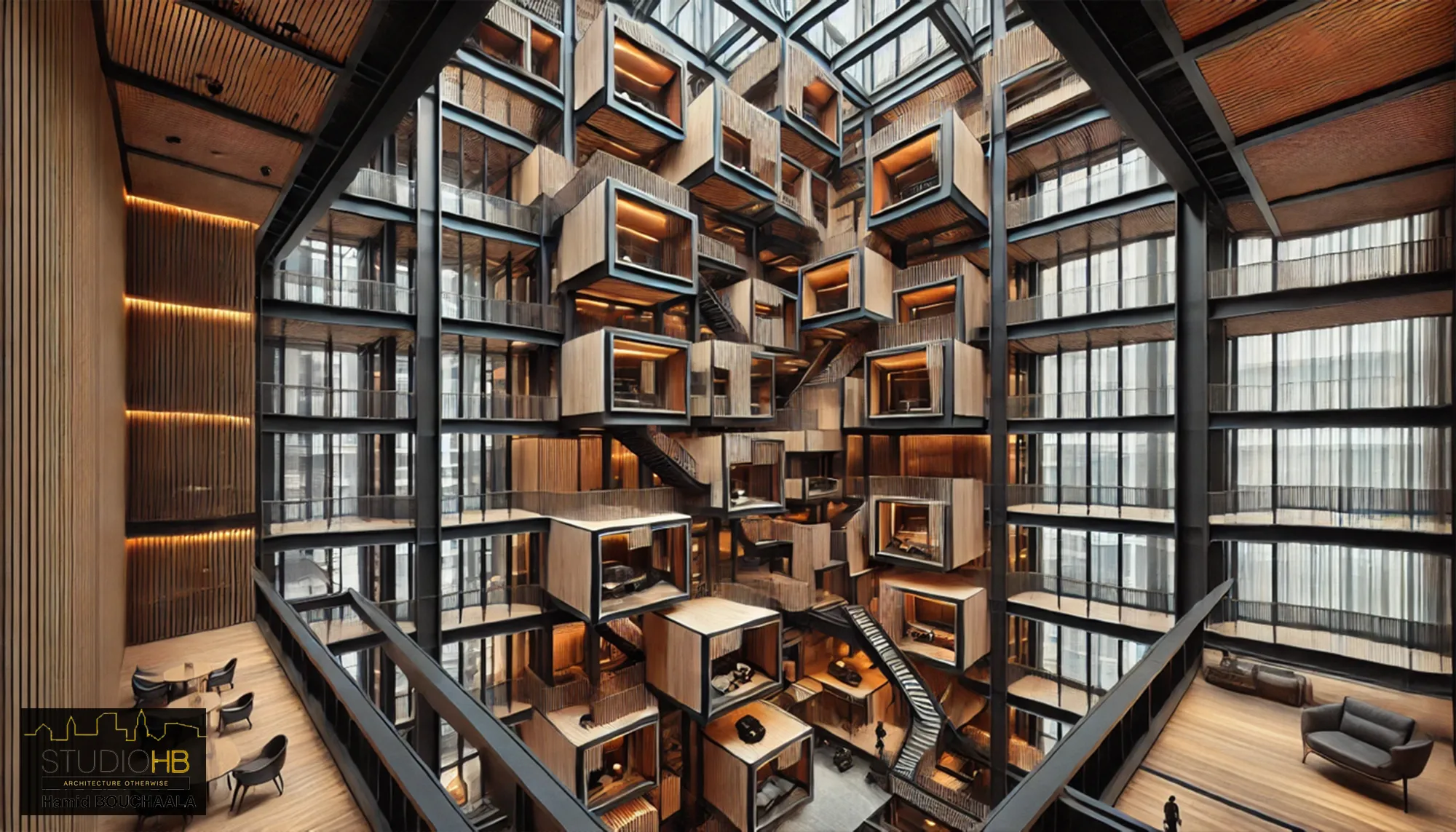 Réalisation d’un ensemble de bureaux au sein d'un volume bâti Haussmannien media 56