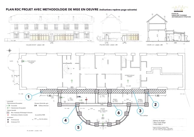 Méthodologie de mise en oeuvre d’une structure pour une extension d’une mairie media 12