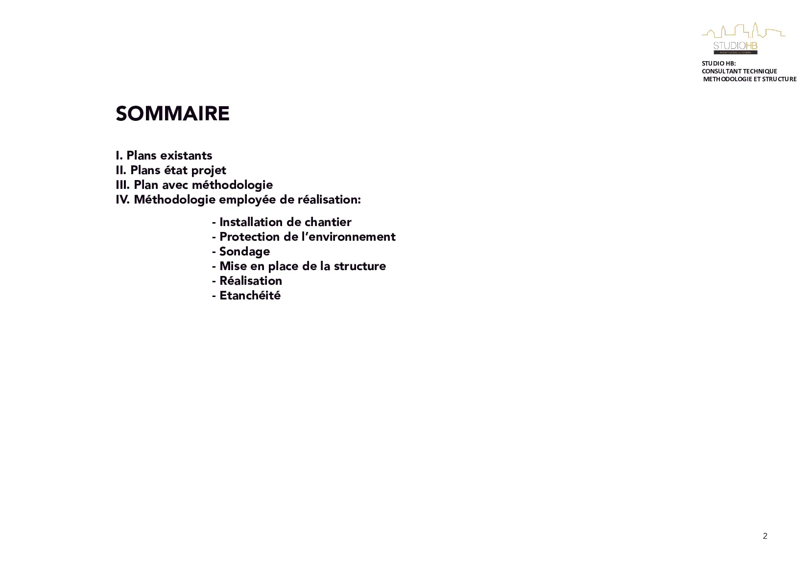 Méthodologie de mise en oeuvre d’une structure pour une extension d’une mairie media 2