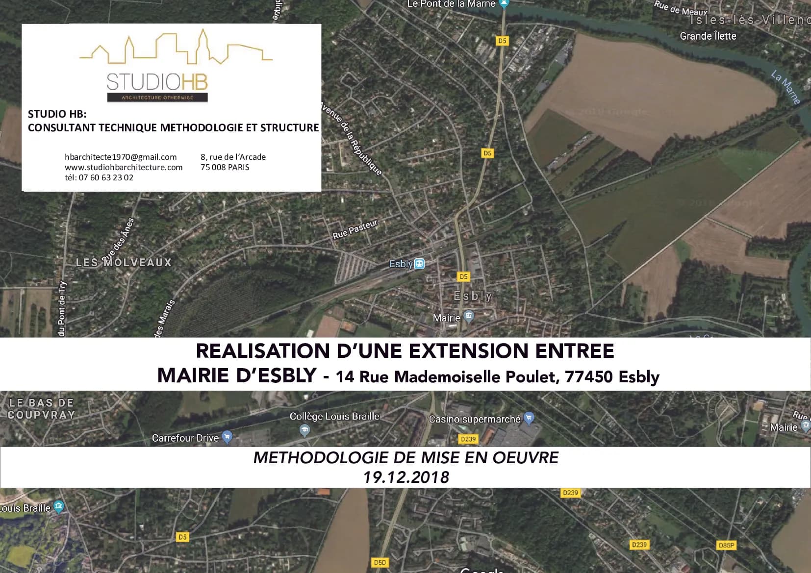 Méthodologie de mise en oeuvre d’une structure pour une extension d’une mairie media 22