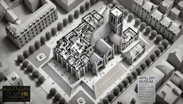 Conception d’une galerie d’exposition et d’un centre de documentation media 13