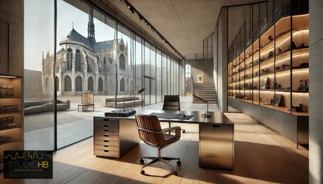 Conception d’une galerie d’exposition et d’un centre de documentation media 30