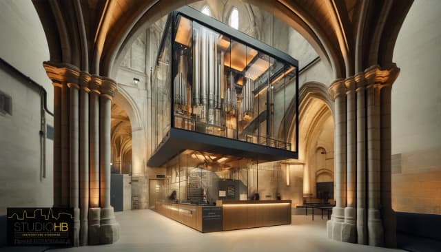 Conception d’une galerie d’exposition et d’un centre de documentation media 40