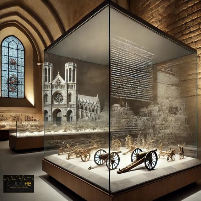 Conception d’une galerie d’exposition et d’un centre de documentation media 65