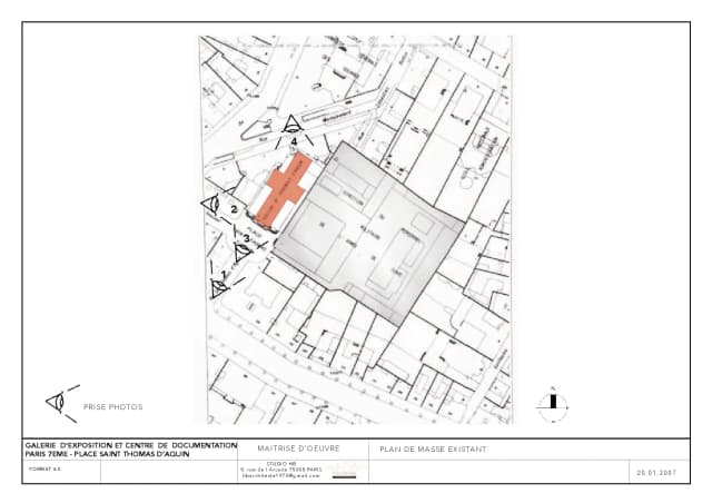 Conception d’une galerie d’exposition et d’un centre de documentation media 72