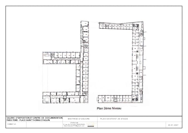 Conception d’une galerie d’exposition et d’un centre de documentation media 75
