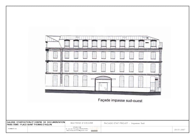 Conception d’une galerie d’exposition et d’un centre de documentation media 86