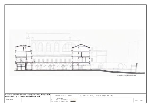Conception d’une galerie d’exposition et d’un centre de documentation media 88