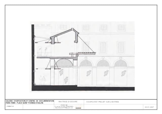 Conception d’une galerie d’exposition et d’un centre de documentation media 90