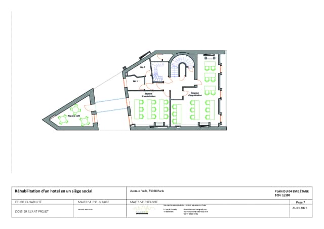 Réhabilitation d'un hôtel particulier en siège social media 18