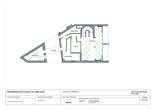 Réhabilitation d'un hôtel particulier en siège social media 19