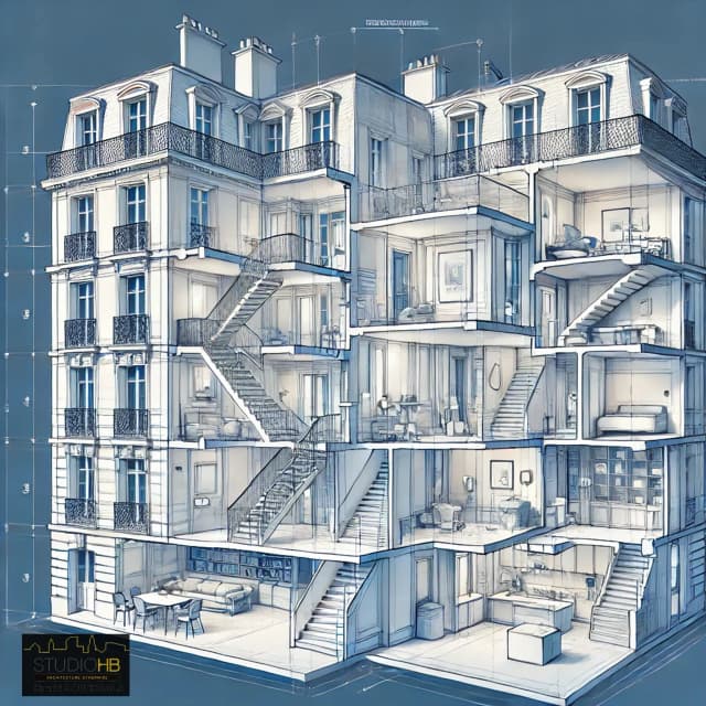 Réalisation d'un immeuble de logements media 10