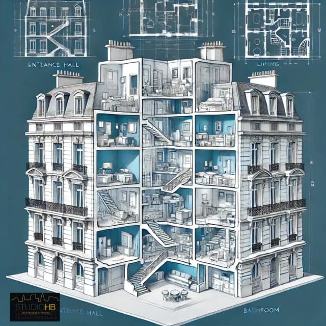Réalisation d'un immeuble de logements media 13