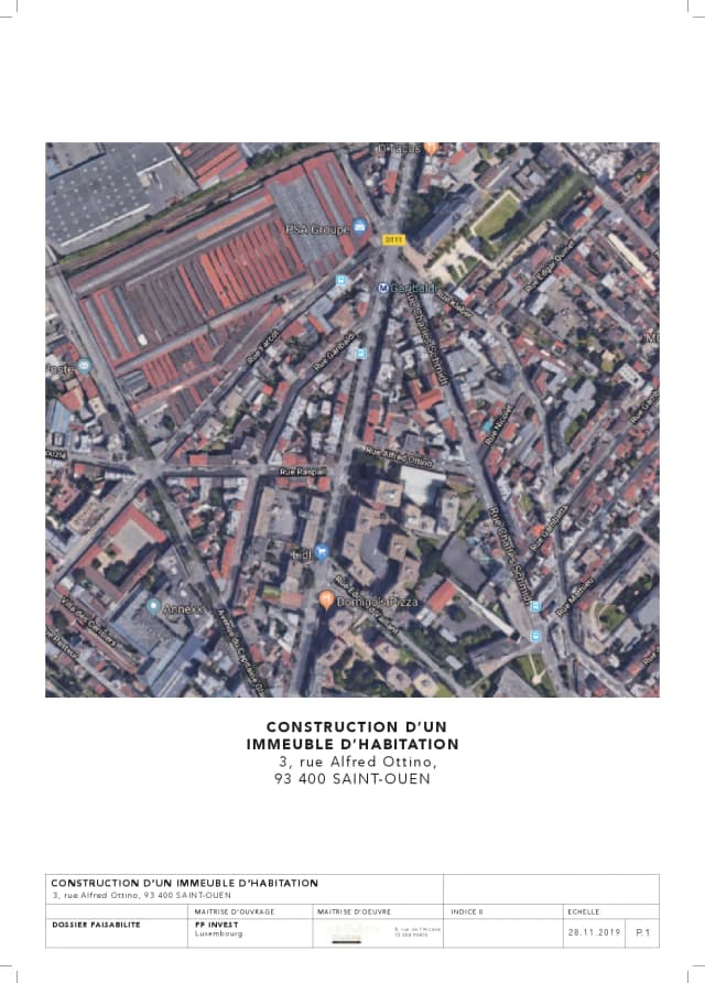 Réalisation d'un immeuble de logements media 40