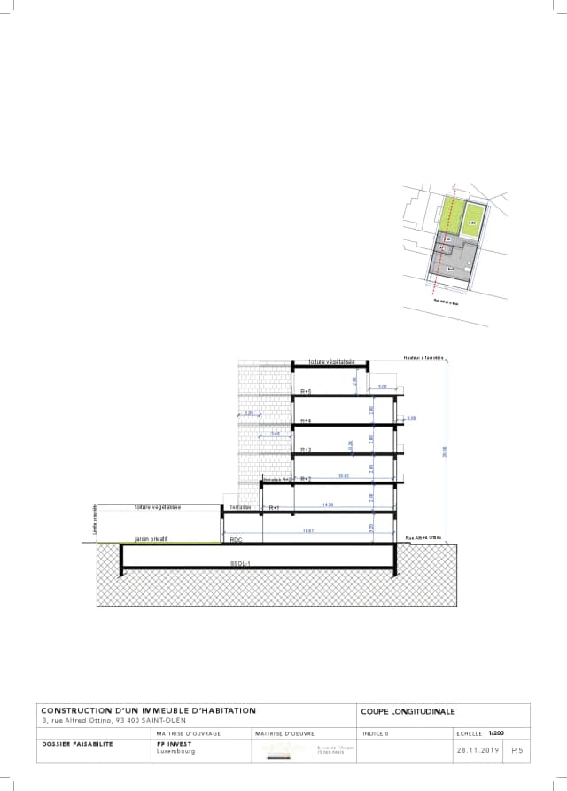 Réalisation d'un immeuble de logements media 44