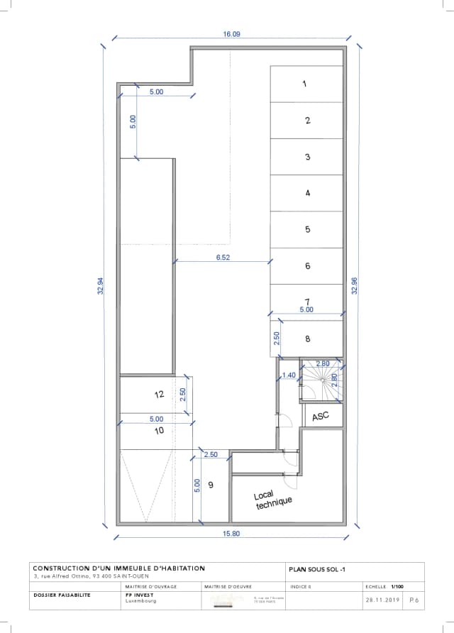 Réalisation d'un immeuble de logements media 45